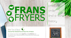 Desktop Screenshot of fransfryers.com